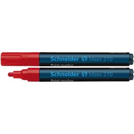 MARKER OLEJOWY SCHNEIDER MAXX 270 CZERWONY OKRĄGŁA 1-3MM