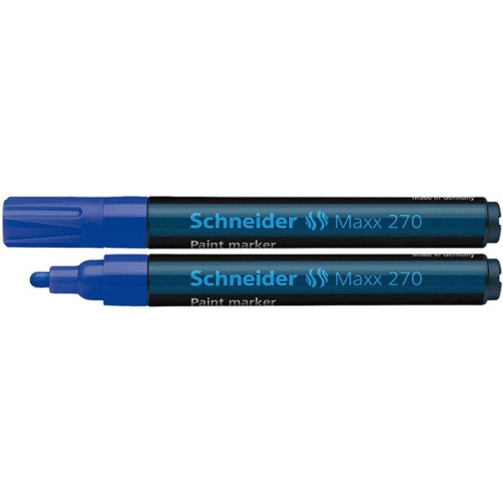 MARKER OLEJOWY SCHNEIDER MAXX 270 NIEBIESKI OKRĄGŁA 1-3MM