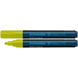MARKER OLEJOWY SCHNEIDER MAXX 270 ŻÓŁTY OKRĄGŁA 1-3MM