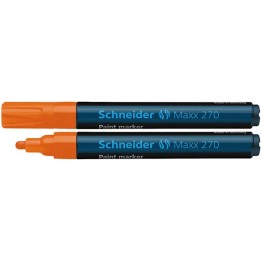 MARKER OLEJOWY SCHNEIDER MAXX 270 POMARAŃCZOWY OKRĄGŁA 1-3MM