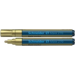 MARKER OLEJOWY SCHNEIDER MAXX 270 ZŁOTY OKRĄGŁA 1-3MM