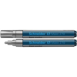 MARKER OLEJOWY SCHNEIDER MAXX 270 SREBRNY OKRĄGŁA 1-3MM