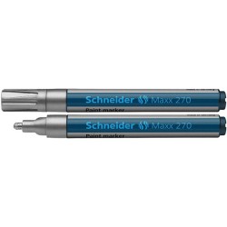 MARKER OLEJOWY SCHNEIDER MAXX 270 SREBRNY OKRĄGŁA 1-3MM