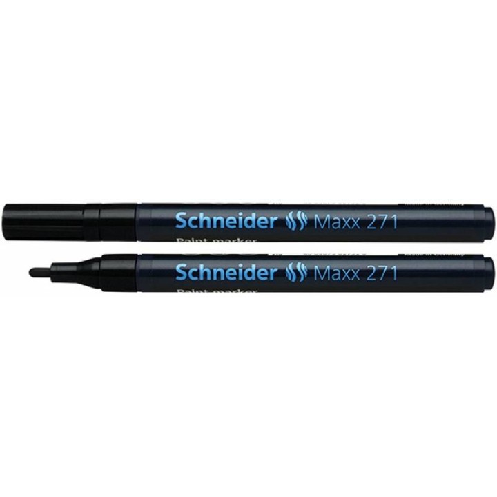 MARKER OLEJOWY SCHNEIDER MAXX 271 CZARNY OKRĄGŁA 1-2MM
