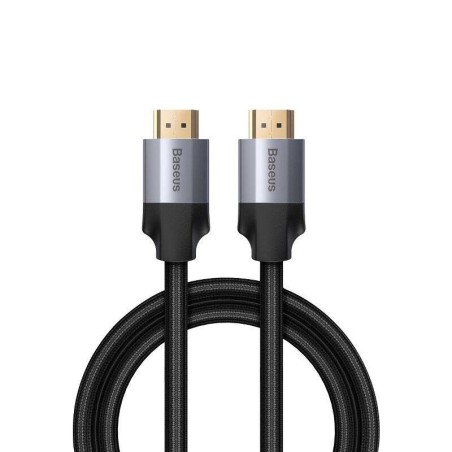 Kabel HDMI 2.0 Baseus Enjoyment Series, 4K, 3D, 1m (czarno-szary)