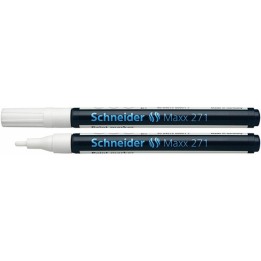MARKER OLEJOWY SCHNEIDER MAXX 271 BIAŁY OKRĄGŁA 1-2MM