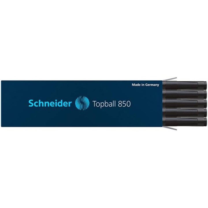 WKŁAD DO PIÓRA KULKOWEGO SCHNEIDER TOPBALL 850 DO TOPBALL 811 CZARNY 0,5 MM