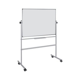 TABLICA SUCHOŚCIERALNA MAGNETYCZNA 90X120CM BI-OFFICE OBROTOWA BIAŁA RAMA ALUMINIOWA