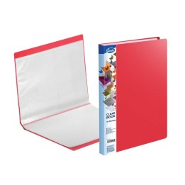 ALBUM OFERTOWY A4 FOROFIS 91208 CZERWONY PVC 0.6MM 30 KIESZENI