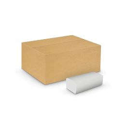 RĘCZNIK PAPIEROWY DWUWARSTWOWY CELULOZOWY VELVET CARE V-FOLD NN MINI 21X23 CELULOZA 5600058 BIAŁY 150 LISTKÓW 20 SZT.