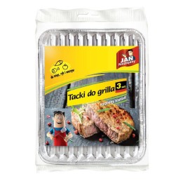 TACKA DO GRILLA MAŁA JAN NIEZBĘDNY 8571050438 ALUMINIOWA 3 SZT