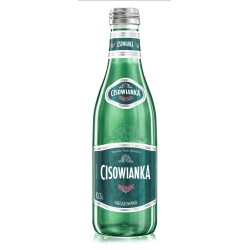WODA NIEGAZOWANA BUTELKA SZKLANA CISOWIANKA CLASSIQUE 0,3L