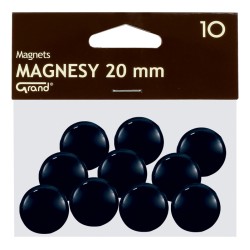 Magnes 20mm GRAND czarny
