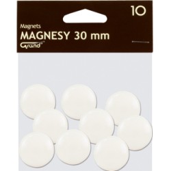 Magnes 30mm GRAND biały