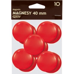 Magnes 40mm GRAND czerwony
