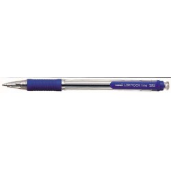 DŁUGOPIS AUTOMATYCZNY UNI SN-101 138573 NIEBIESKI 0.7MM