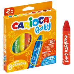 Kredki Baby 8 kolorów Carioca od 2. roku (42892)