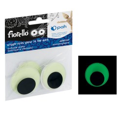 Confetti Fiorello GR-KE04-40F oczka samoprzylepne fluorescencyjne
