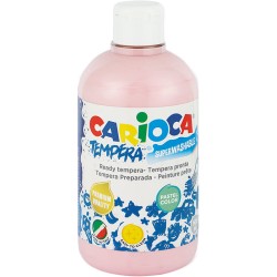 Farba Carioca tempera 500 ml (KO027/42) pastel różowa