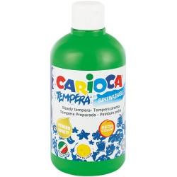 Farba Carioca tempera 500 ml (KO027/38) neon zielona