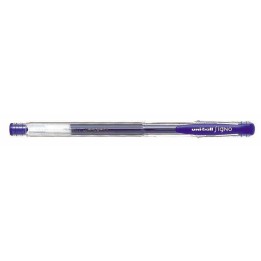 DŁUGOPIS ŻELOWY UNI UM-100 138697 NIEBIESKI 0.5MM OBUDOWA TRANSPARENTNA
