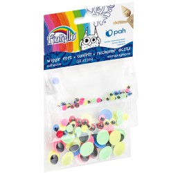 Confetti Fiorello GR-KE3P4 oczka samoprzylepne kolorowe