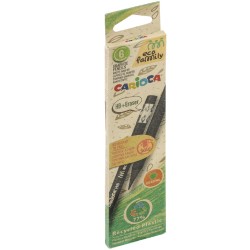 Ołówek HB CARIOCA EcoFamily 6 szt. (43091)