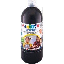Farba Carioca tempera N 1000 ml (40430/02) czarna