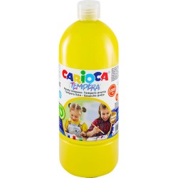 Farba Carioca tempera N 1000 ml (40430/03) żółta