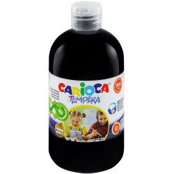 Farba Carioca tempera N 500 ml (40427/02) czarna