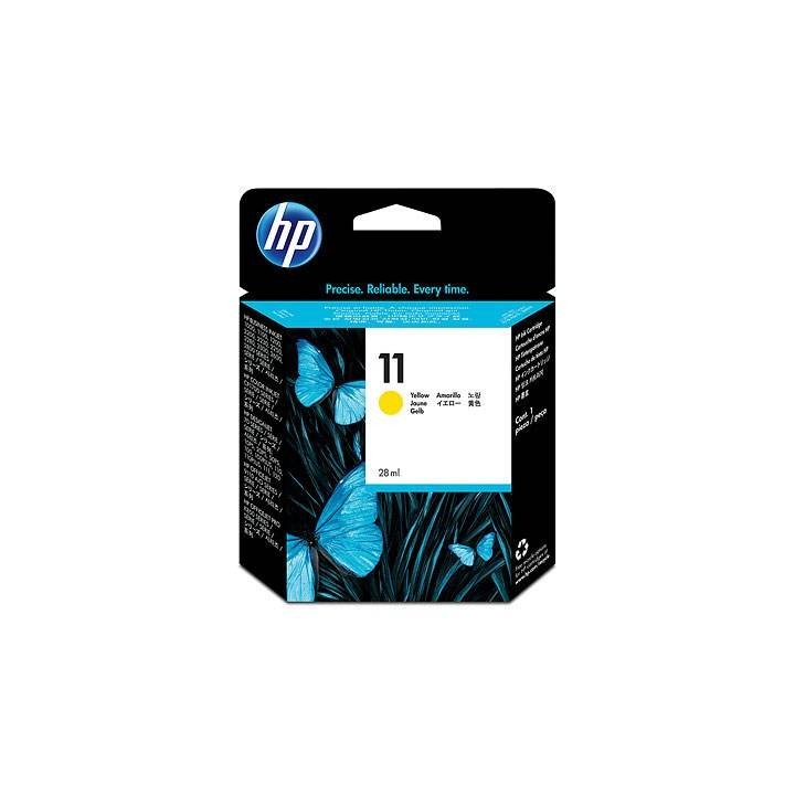 TUSZ ORYGINALNY HP11Y C4838A YELLOW 1700 STRON PO TERMINIE
