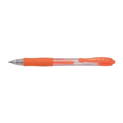 DŁUGOPIS ŻELOWY PILOT G2 NEON CZERWONY 0.5