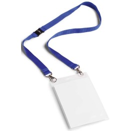 IDENTYFIKATOR OTWARTY OD GÓRY A6 DURABLE 852507 Z GRANATOWĄ TAŚMĄ 1 SZT.
