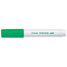 MARKER PERMANENTNY PILOT PINTOR F JASNO ZIELONY OKRĄGŁA