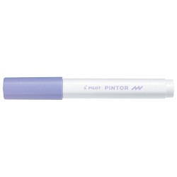 MARKER PERMANENTNY PILOT PINTOR F PASTELOWY FIOLETOWY OKRĄGŁA