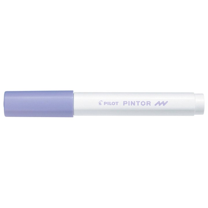 MARKER PERMANENTNY PILOT PINTOR F PASTELOWY FIOLETOWY OKRĄGŁA