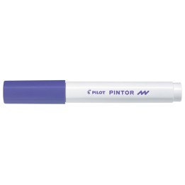 MARKER PERMANENTNY PILOT PINTOR F FIOLETOWY OKRĄGŁA