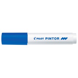 MARKER PERMANENTNY PILOT PINTOR M NIEBIESKI OKRĄGŁA