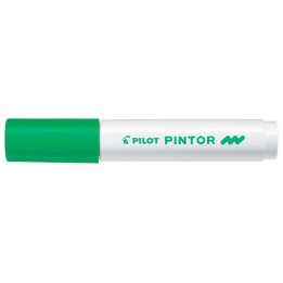 MARKER PERMANENTNY PILOT PINTOR M JASNO ZIELONY OKRĄGŁA