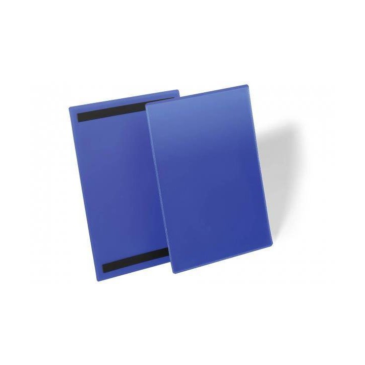 KIESZEŃ MAGAZYNOWA PIONOWA MAGNETYCZNA A4 DURABLE 174407 NIEBIESKA 50SZT