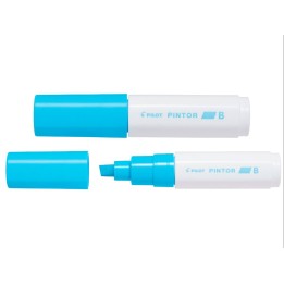 MARKER PERMANENTNY PILOT PINTOR B PASTELOWY NIEBIESKI