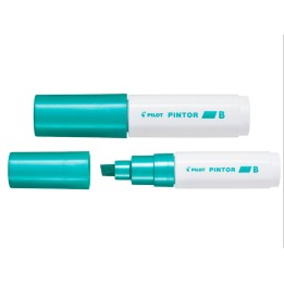 MARKER PERMANENTNY PILOT PINTOR B METALICZNY ZIELONY