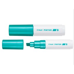 MARKER PERMANENTNY PILOT PINTOR B METALICZNY ZIELONY