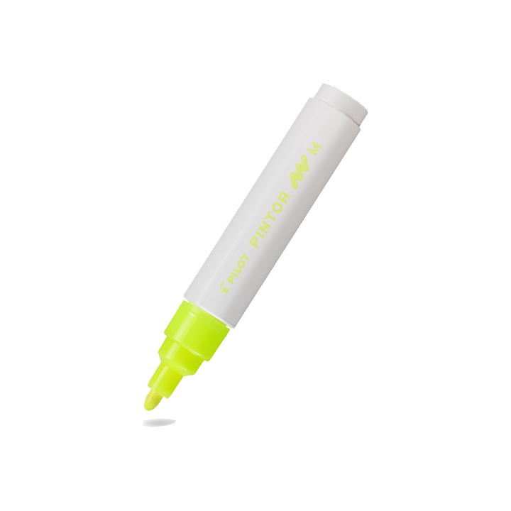 MARKER PERMANENTNY PILOT PINTOR M NEONOWY ŻÓŁTY