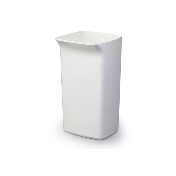 KOSZ NA ŚMIECI PROSTOKĄTNY 40L DURABLE DURABIN 1800798010 BIAŁY