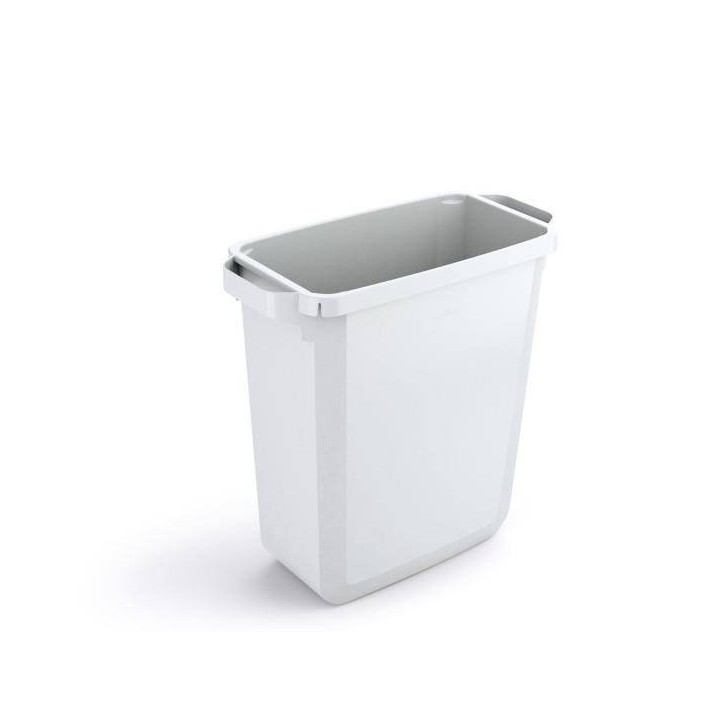 KOSZ NA ŚMIECI 60L DURABLE DURABIN 1800496010 BIAŁY