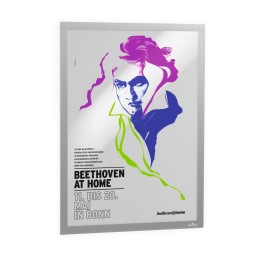 RAMKA MAGNETYCZNA DURABLE DURAFRAME POSTER A2 505323 SREBRNA
