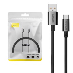 KABEL USB DO USB-C BASEUS SUPERIOR 100W 1M (CZARNY)