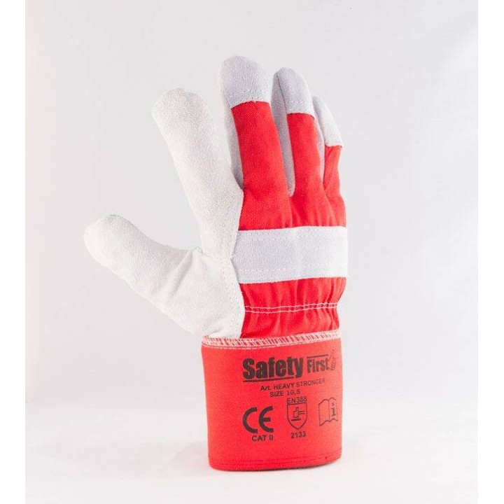 RĘKAWICE OCHRONNE WZMOCNIONE SAFETY FIRST SAFETY HEAVY STRONGE XL 2SZT