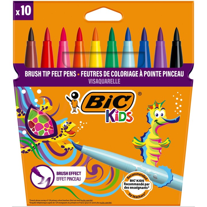 FLAMASTRY BIC KIDS VISAQUARELLE 8289641 MIX*10